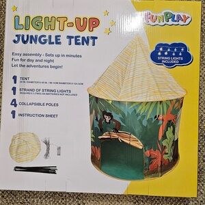 FunPlay Light-Up Jungle Tent